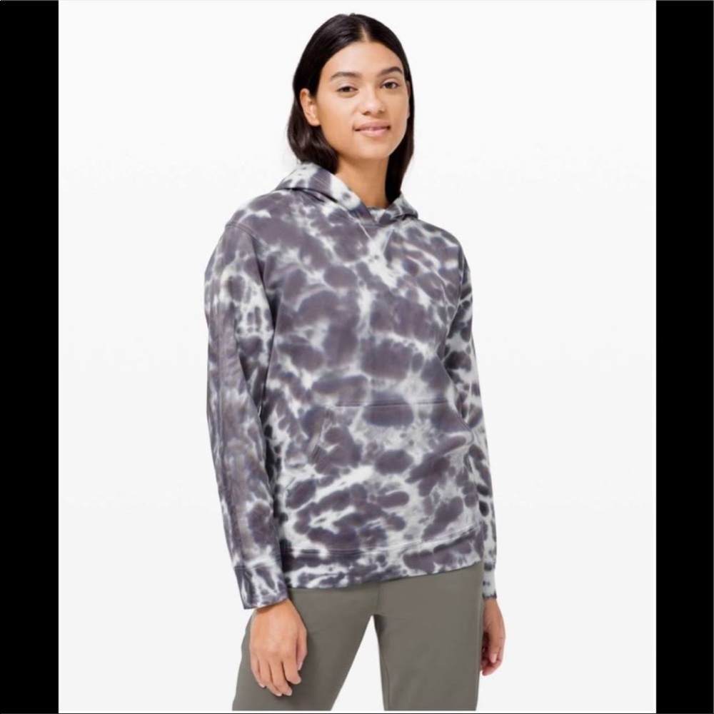 Lululemon All Yours Hoodie Tie Dye Fleece
Marmoleado Tie Dye Graphite Grey 2